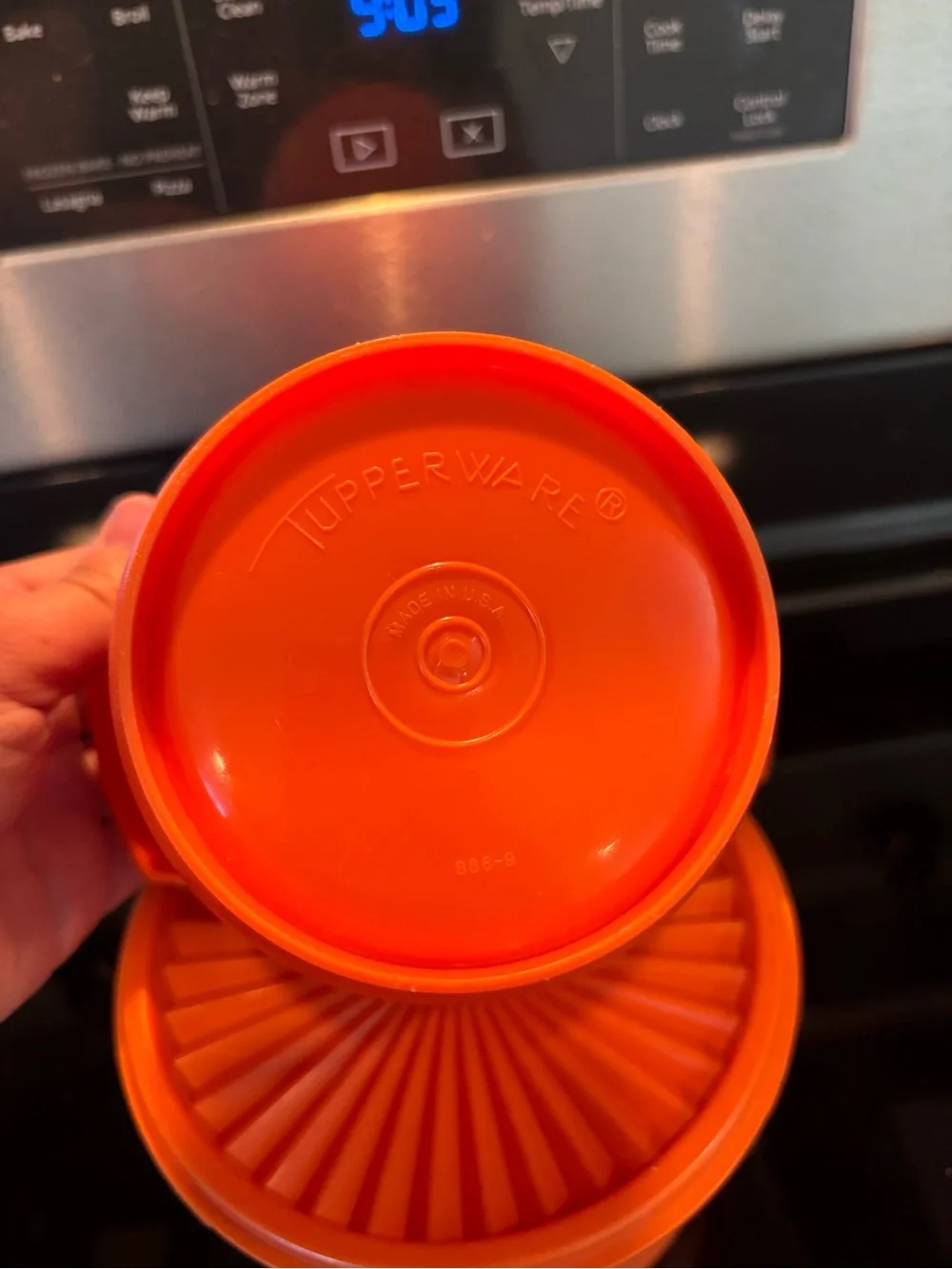 Set of two vintage Tupperware Containers